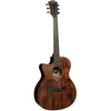 LAG Sauvage ACE Left-Handed Auditorium Cutaway Acoustic-Electric Guitar