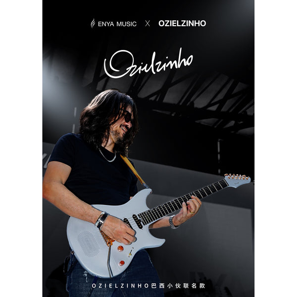 Enya Inspire Oziel Smart Electric Guitar pickups and controls