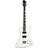 Hagstrom Nekromant 4 4-string right-handed bass guitar in White Gloss