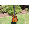 Breedlove Pursuit Exotic S Companion Tiger's Eye CE Myrtlewood-Myrtlewood — CC250205209