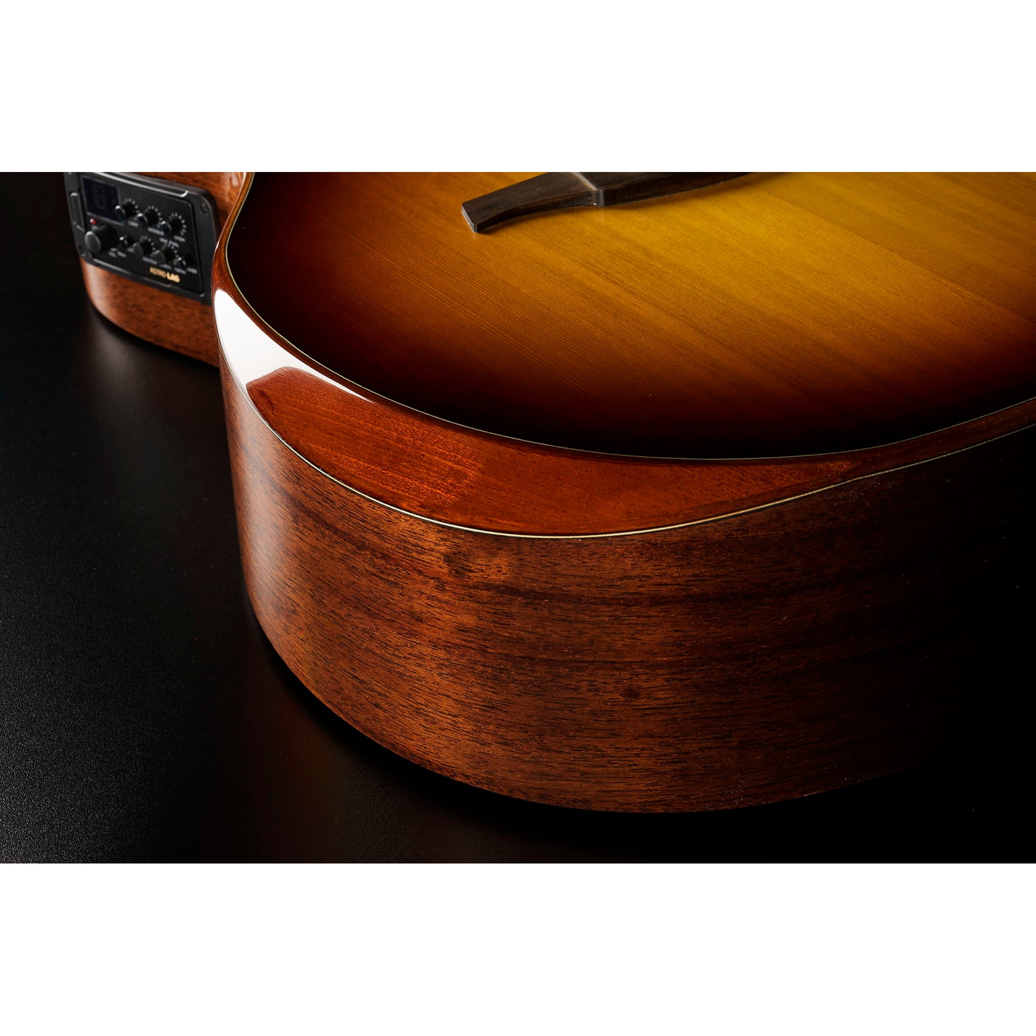 Lâg Tramontane Special T118 Auditorium Bevel Cutaway Acoustic-Electric Guitar – Brown Shadow