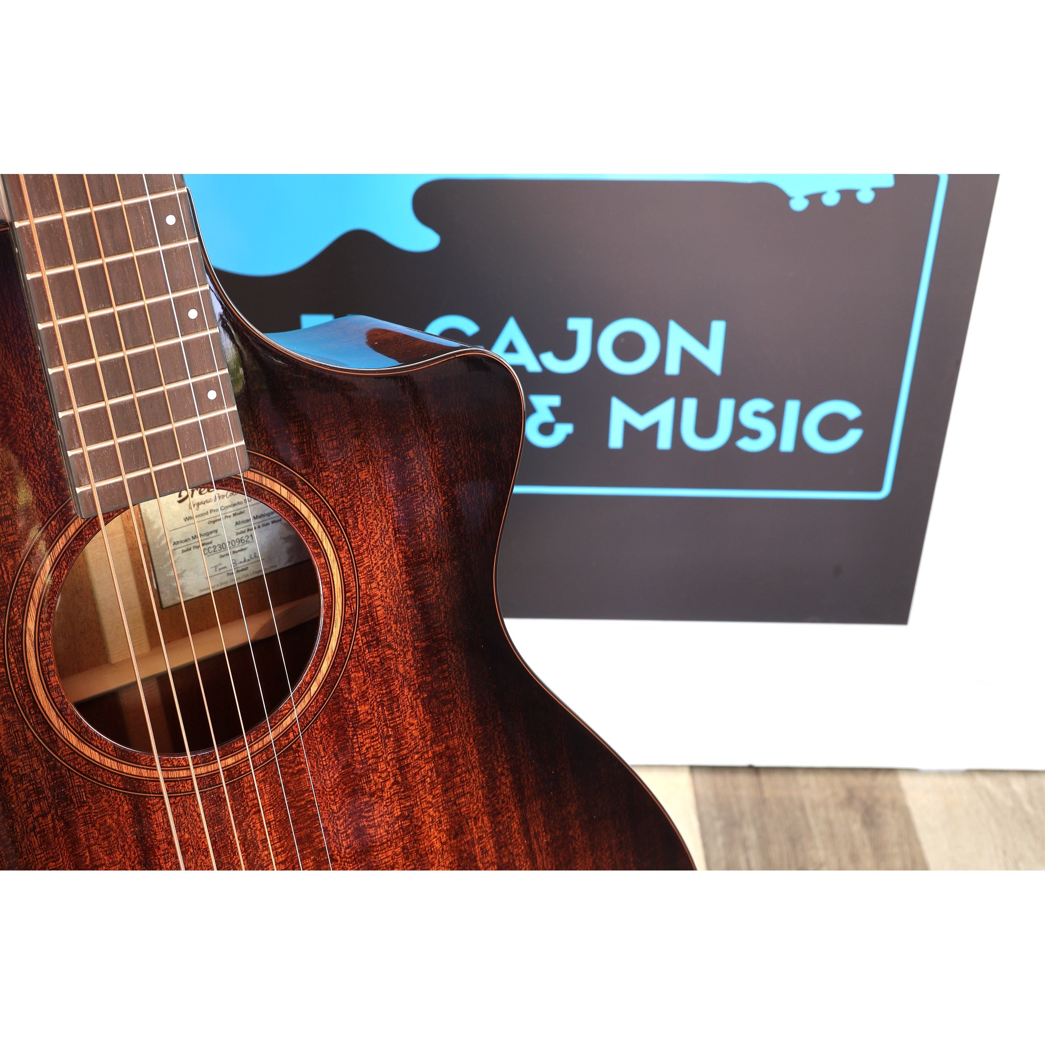 Breedlove Wildwood Pro Dreadnought Concerto Suede CE Acoustic-Electric Guitar | Solid African Mahogany