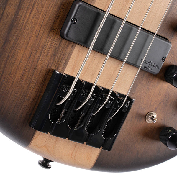 Cort C4 Plus OVMH Artisan Series Bass Guitar – Antique Brown Burst
