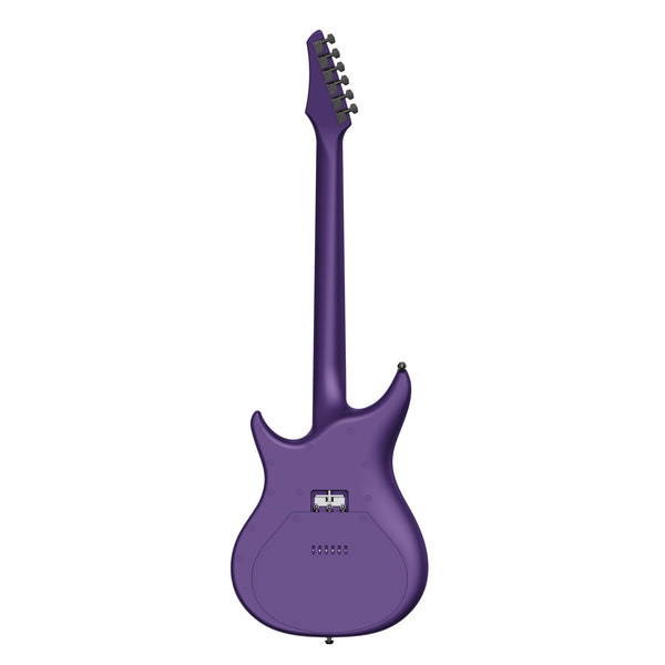 Enya Inspire Smart Electric Guitar Midnight Purple bridge detail