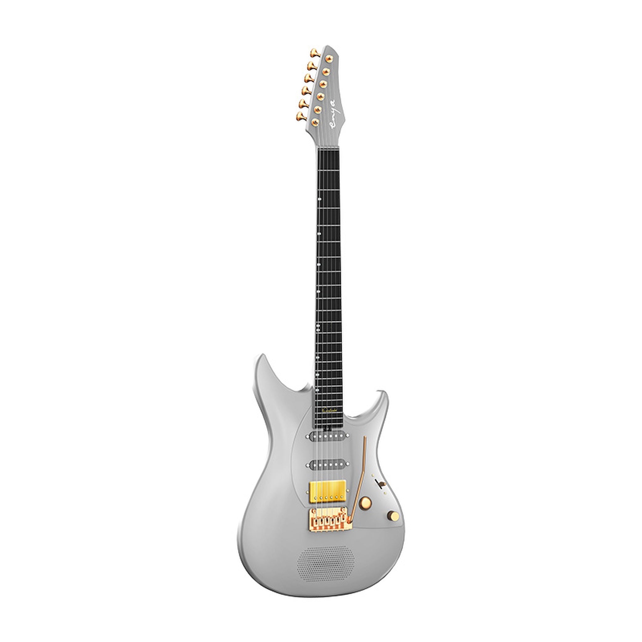 Enya Inspire Oziel Smart Electric Guitar bridge detail