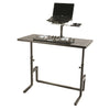 Quik Lok DJ233 DJ Performance Workstation with Perforated Shelf