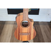 Kala Teak Tri-Top Tenor Ukulele w/ Cutaway & EQ - KA-TK-T-CE