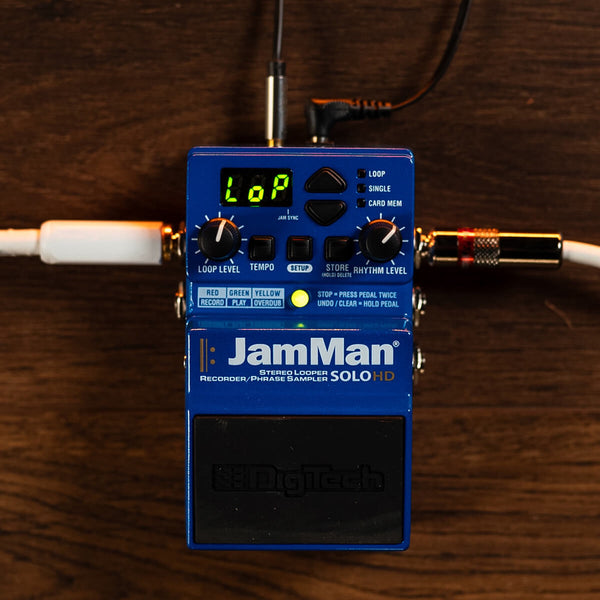 DigiTech JamMan Solo HD Compact Stereo Looper Pedal