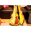 Tagima Mirach Electric Guitar – Flamed Amber, Rosewood, Hardshell Case