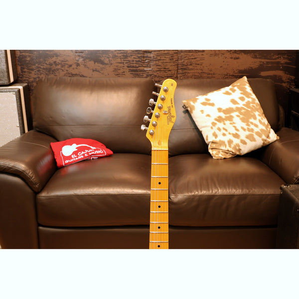 Tagima TW-55 Black with Maple Fretboard & White Pickguard