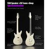 Enya Inspire Smart Electric Guitar Beige side profile
