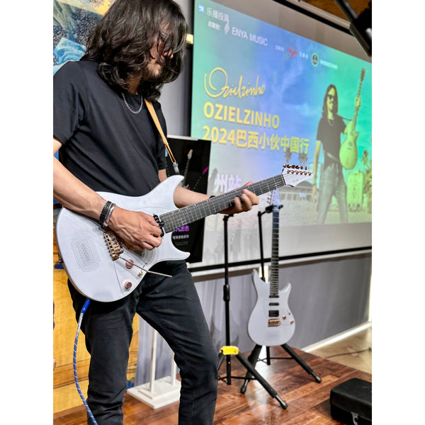 Enya Inspire Oziel Smart Electric Guitar side profile
