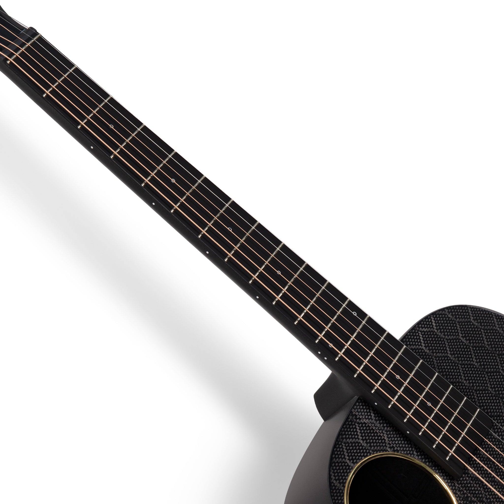 Enya X4 Pro Mini acoustic-electric guitar side profile