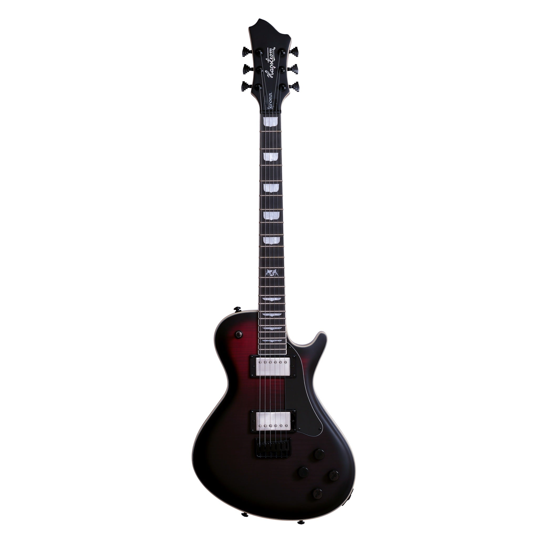 Hagstrom Krona Electric Guitar – Burnt Blood