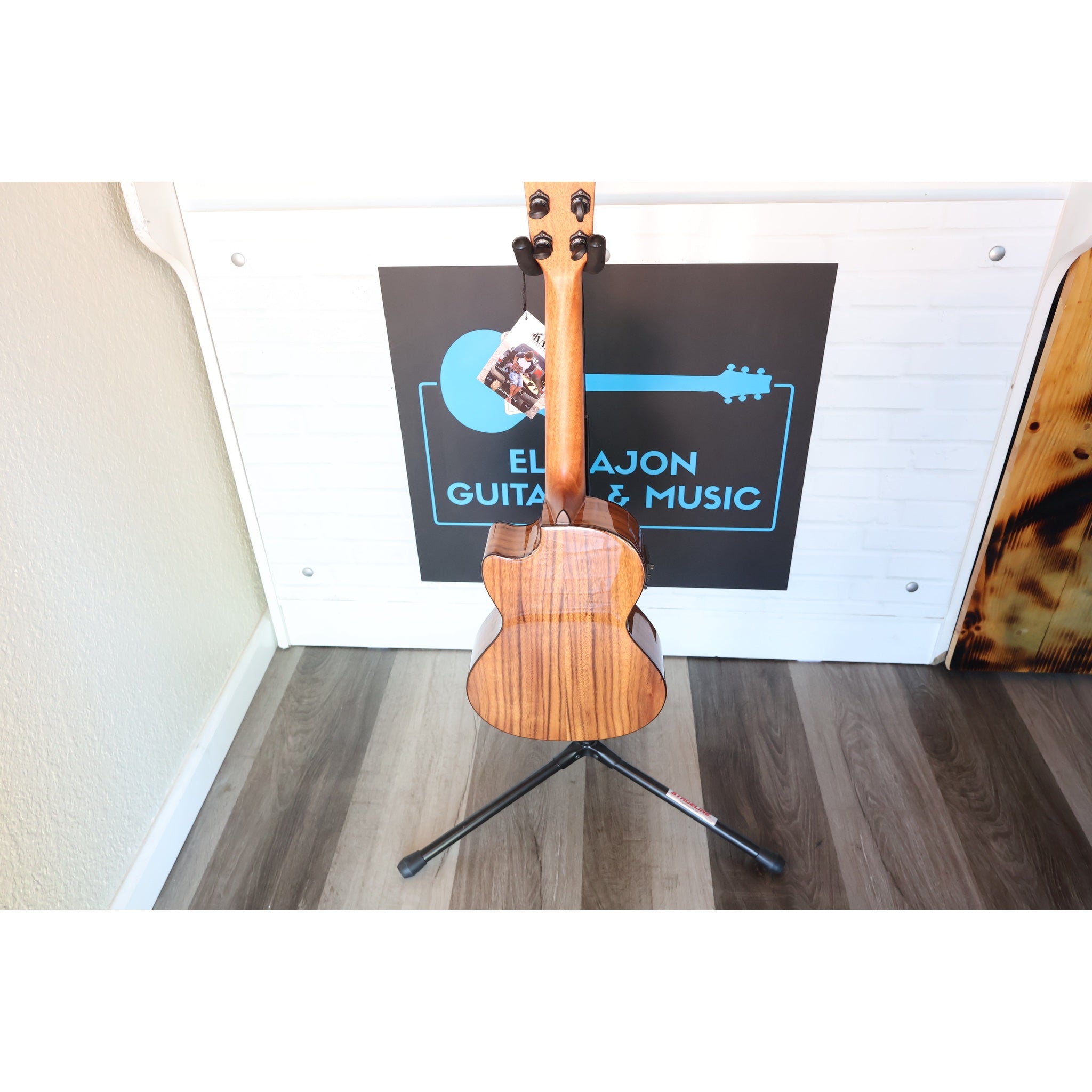 Kala KA-SCAC-T-CE Solid Cedar Top Acacia Tenor Cutaway Acoustic-Electric Ukulele with Fishman Kula EQ