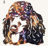 Poodle Metal Art