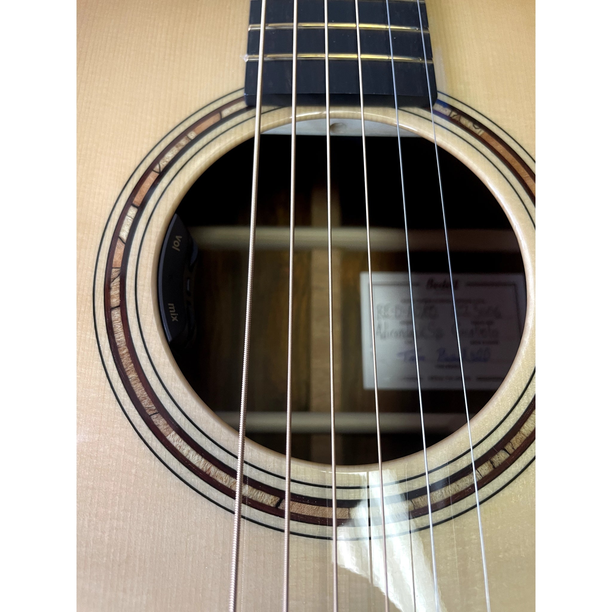Bedell Revolution Dreadnought — Adirondack/Cocobolo w/ LR Baggs Anthem (#1223006)
