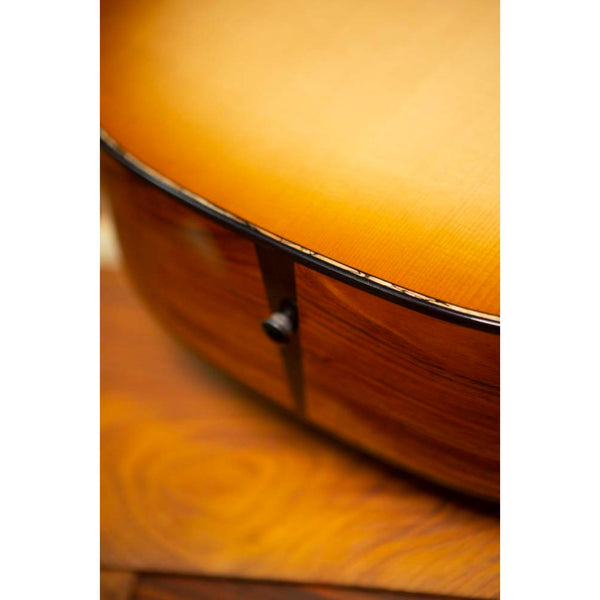 Bedell Revolution Dreadnought — Adirondack spruce top, Cocobolo back/sides (Tanned Leather Burst)