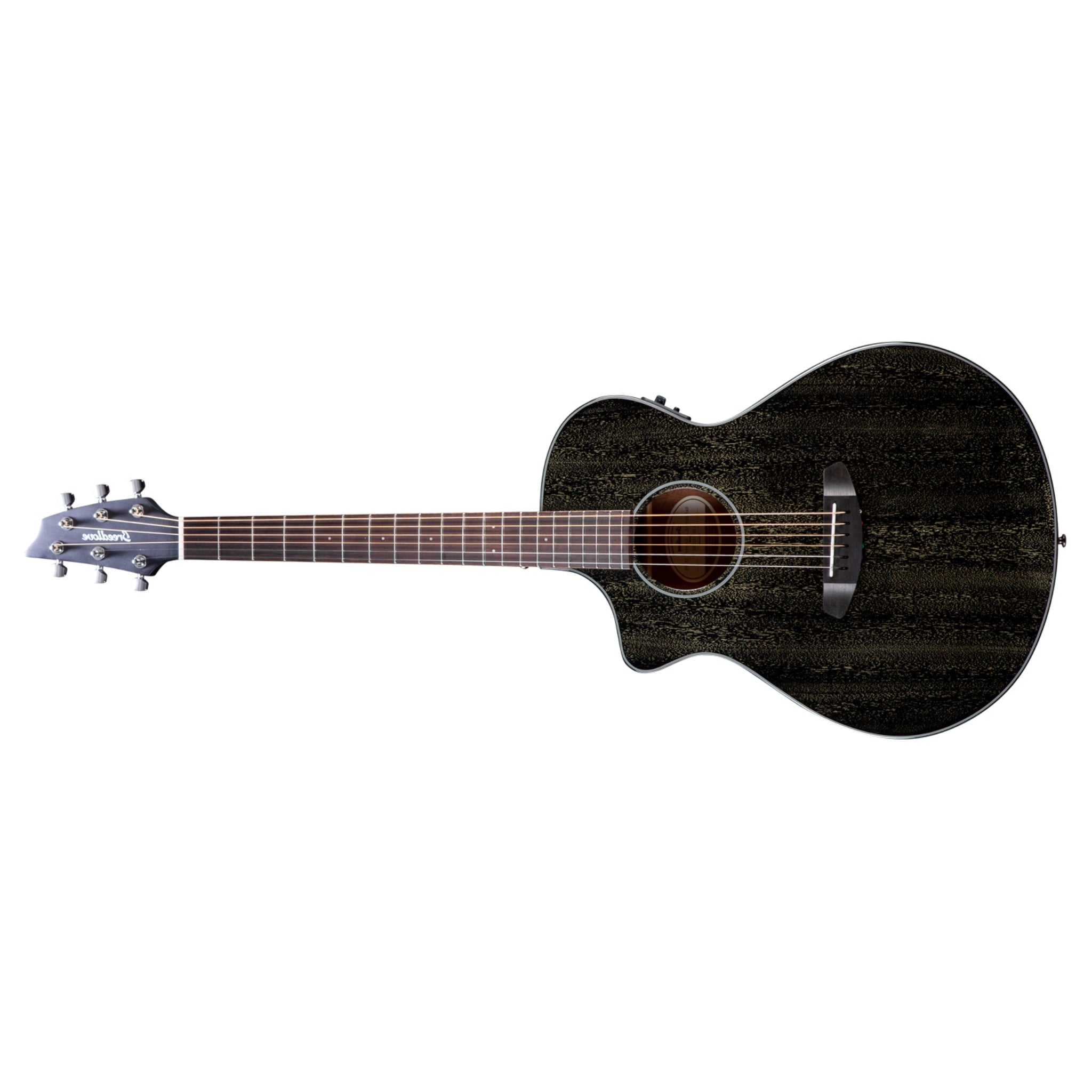 Breedlove LEFT HANDED Rainforest S Concert Black Gold CE African Mahogany