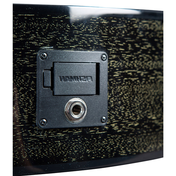 Breedlove LEFT HANDED Rainforest S Concert Black Gold CE African Mahogany