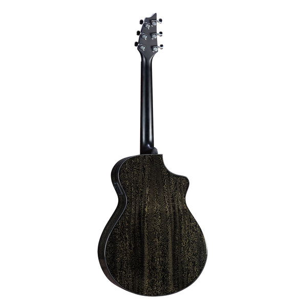 Breedlove LEFT HANDED Rainforest S Concert Black Gold CE African Mahogany