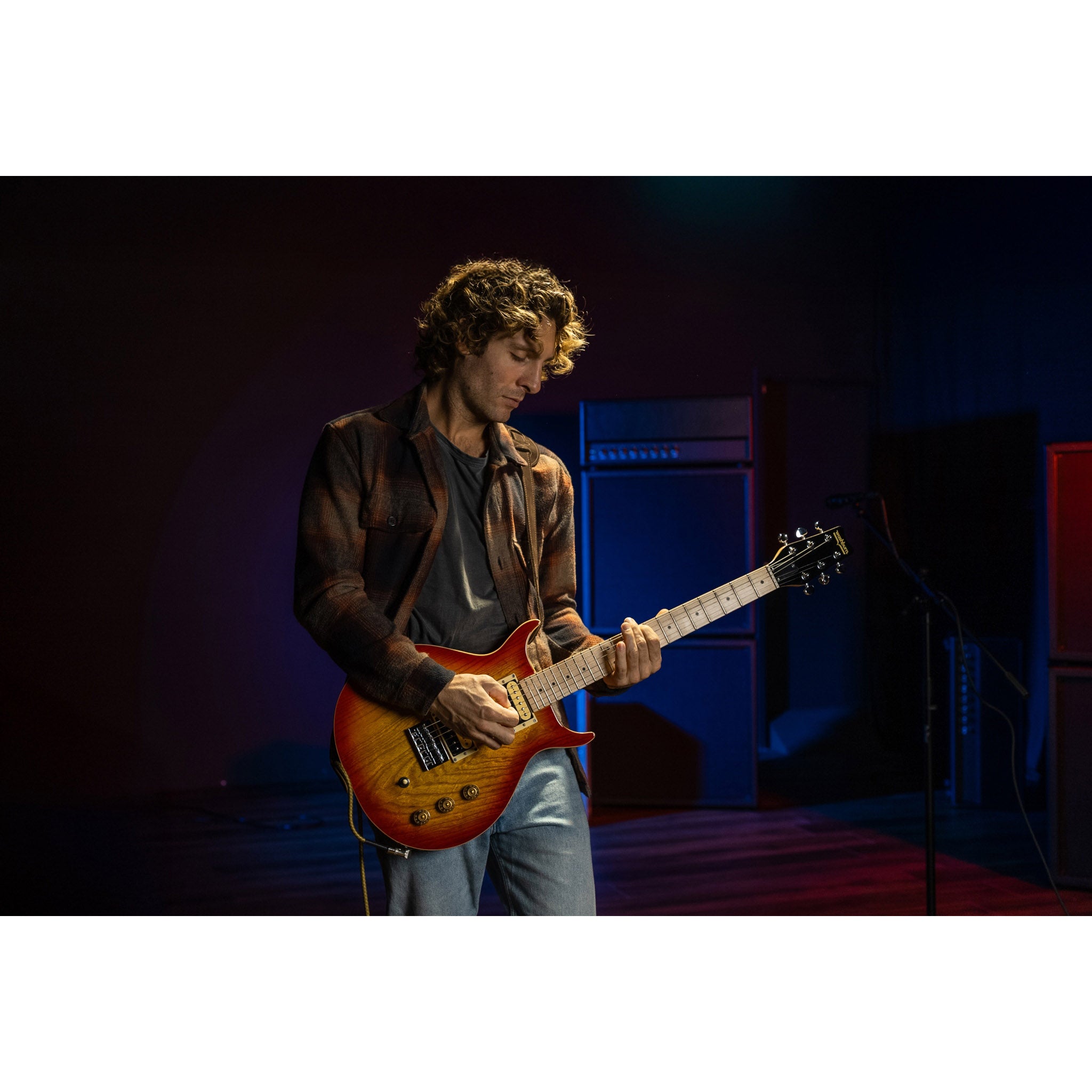 Washburn Wing Series Raven R5CB-U Electric Guitar – Cherry Burst