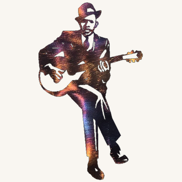 Robert Johnson Metal Art