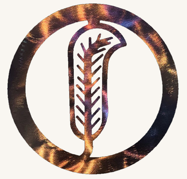 Egyptian Ma'at Symbol of Life / Robert Plant of Led Zeppelin Metal Art