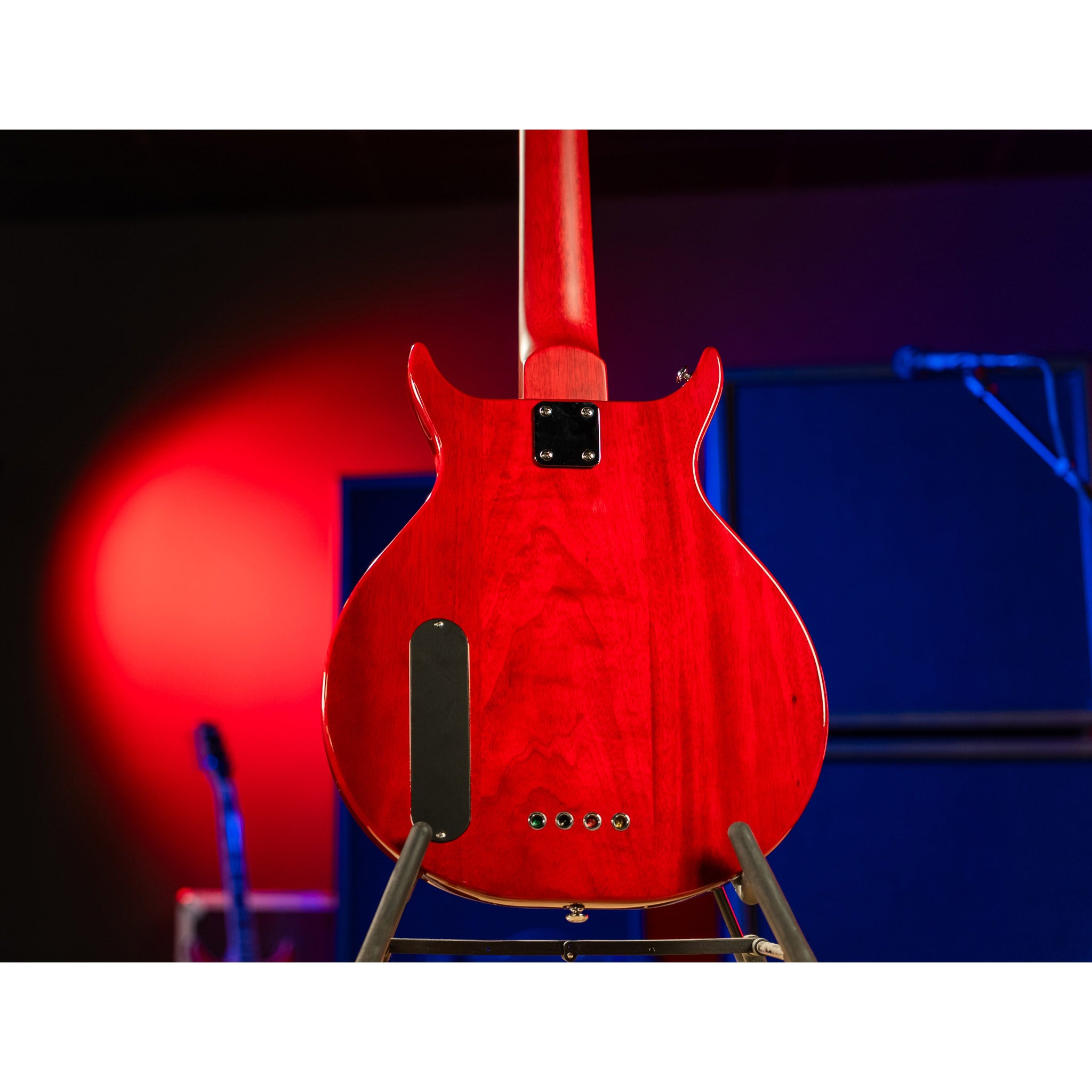 Washburn SB4R Wing Series Scavenger Electric Bass – Trans Red
