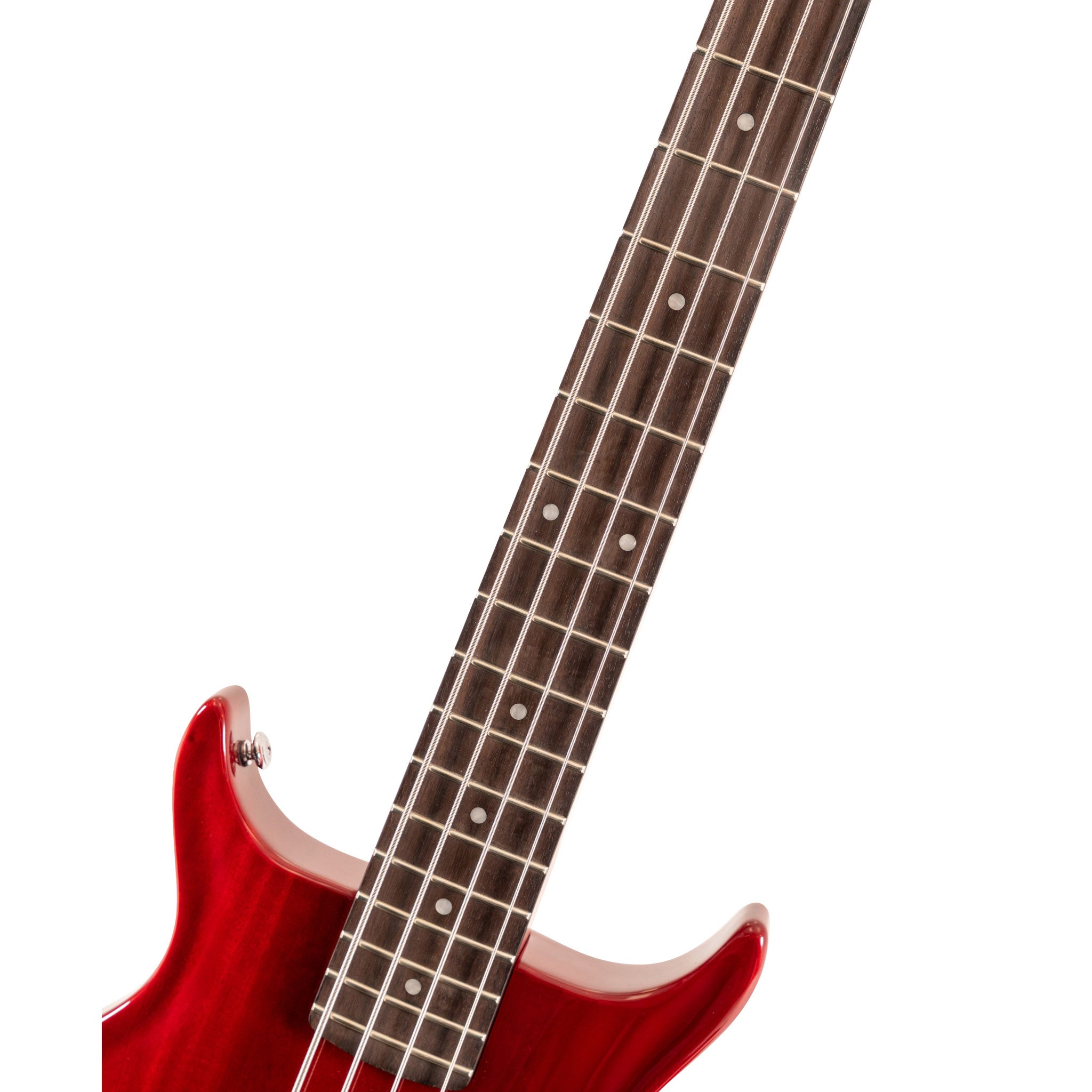 Washburn SB4R Wing Series Scavenger Electric Bass – Trans Red