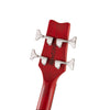 Washburn SB4R Wing Series Scavenger Electric Bass – Trans Red