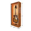 The ShowCase™ Deluxe Lockable Guitar Display Cabinet