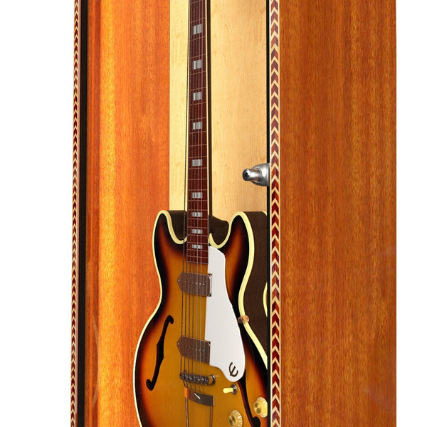 The ShowCase™ Deluxe Lockable Guitar Display Cabinet