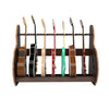 The Session™ Deluxe 7 Guitar Stand in Walnut