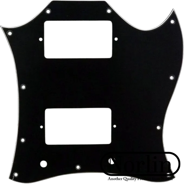 "11-Hole" Pickguard for Gibson® SG® Guitars
