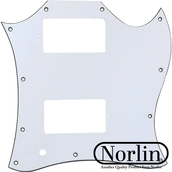 "11-Hole" Pickguard for Gibson® SG® Guitars
