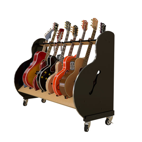 The Session-Pro™ Mobile 8 Guitar Rack
