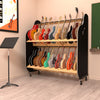 The Session-Pro™ Double-Stack Mobile Guitar Rack
