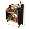 The Session-Pro™ Double-Stack Mobile Guitar Rack