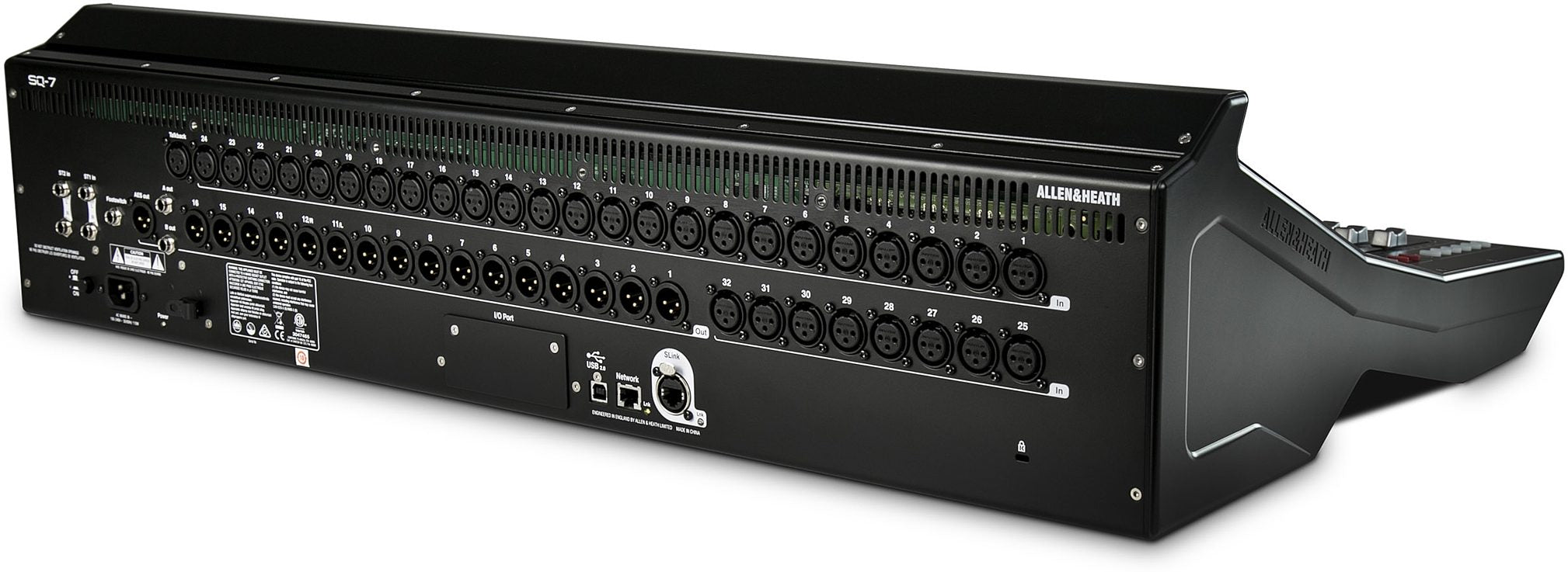 Allen & Heath SQ-7 rear three-quarter view