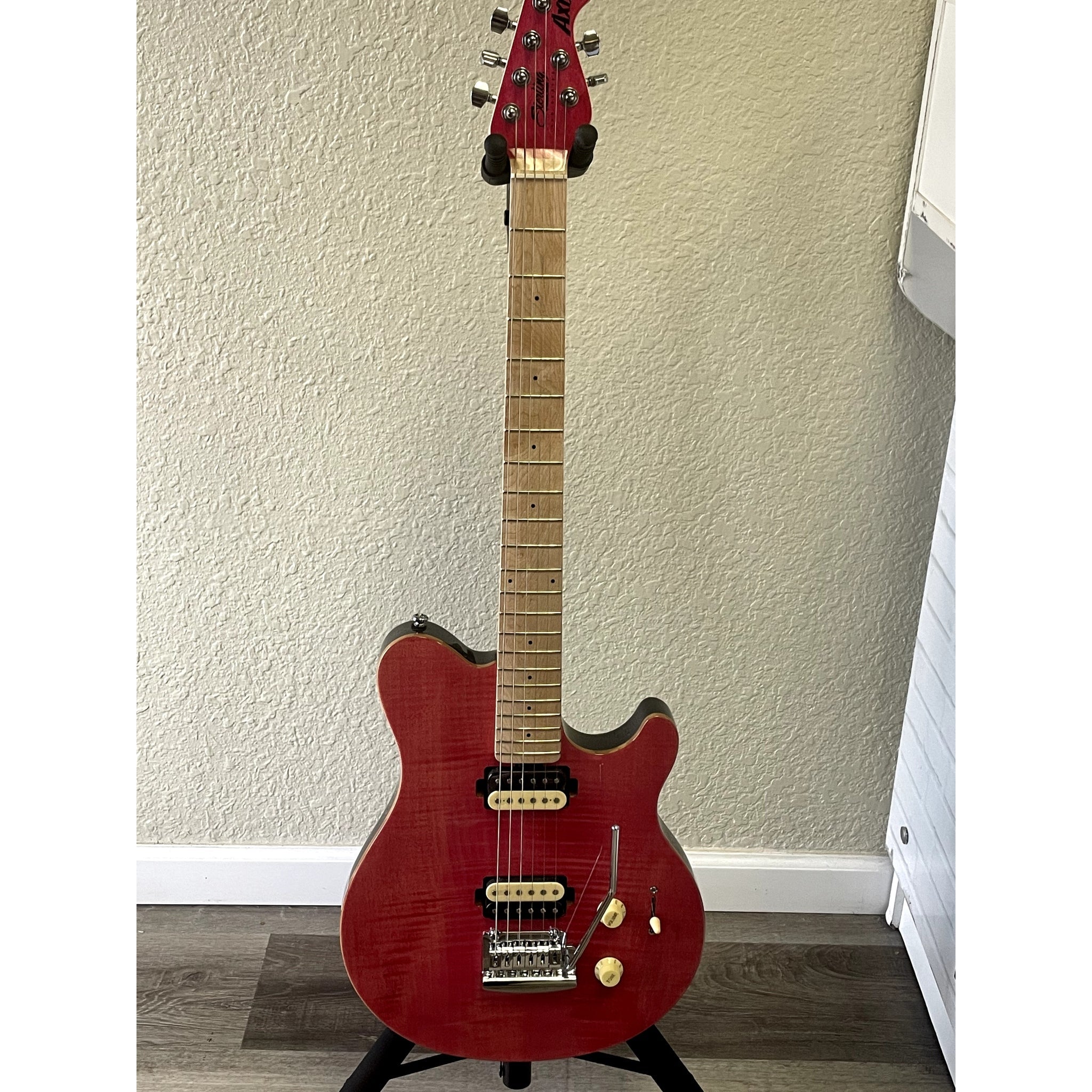 Pickup & bridge detail — HH with tremolo