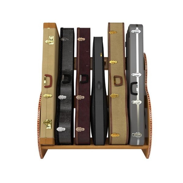 The Studio™ Deluxe Guitar Case Rack | Red Oak, Regular