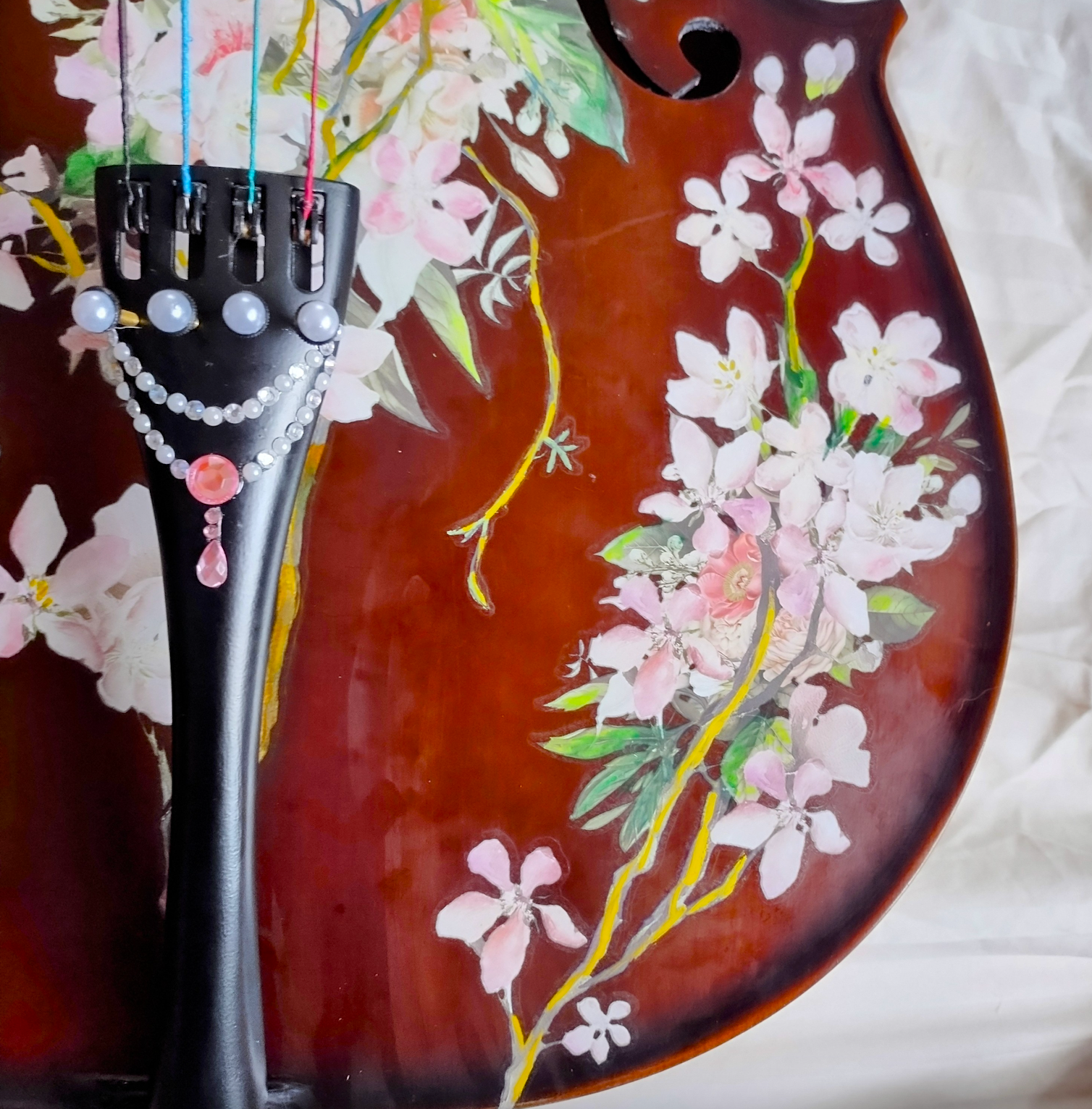 Cherry Blossom Cello Outfit