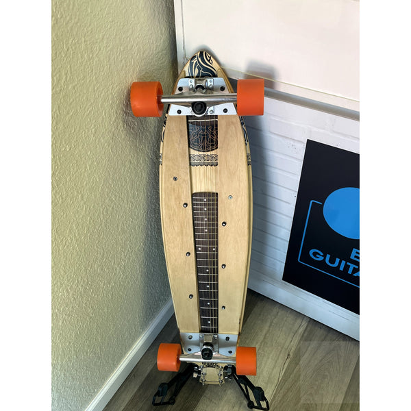 SKATAR Guitar & Skateboard - Local El Cajon Inventor's Unique Creation