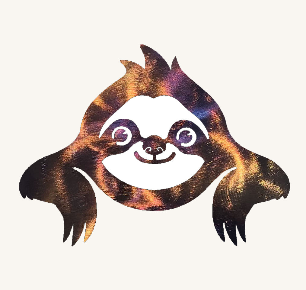 Sloth Metal Art