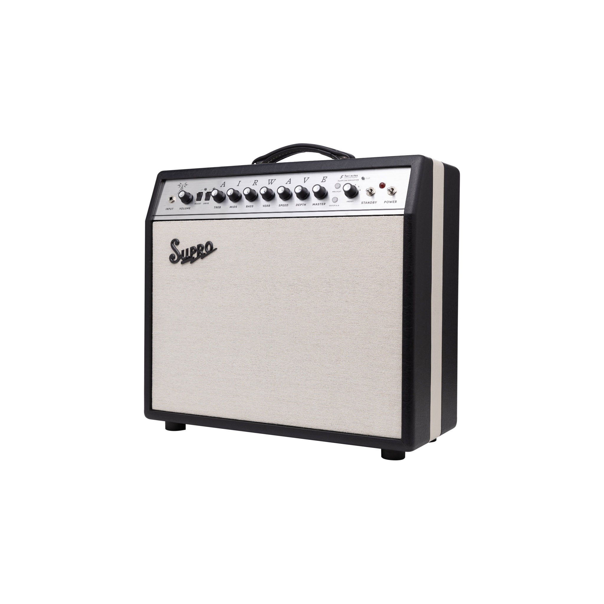 Supro Airwave 1x12 Combo Amplifier - Black and Cream