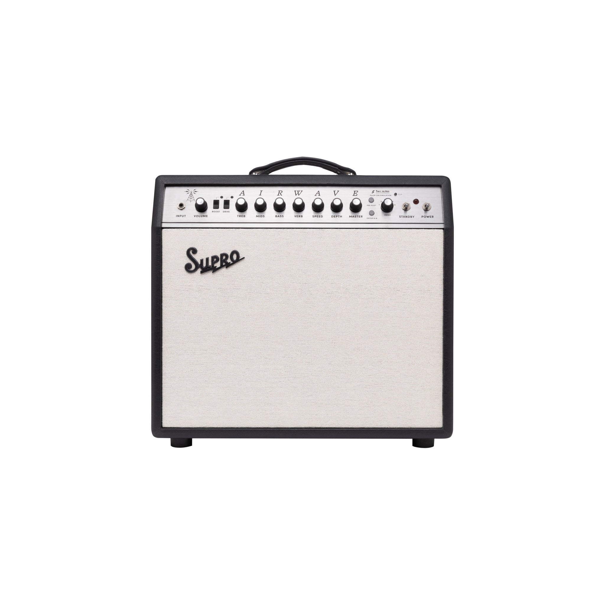 Supro Airwave 1x12 Combo Amplifier - Black and Cream