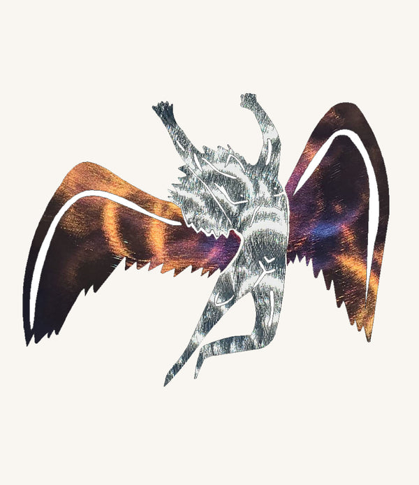 Led Zeppelin Swan Song Metal Art