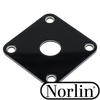 True Historic '58 Input Jack Plate for 1958 Gibson® Les Paul® Custom "Black Beauty" Guitars