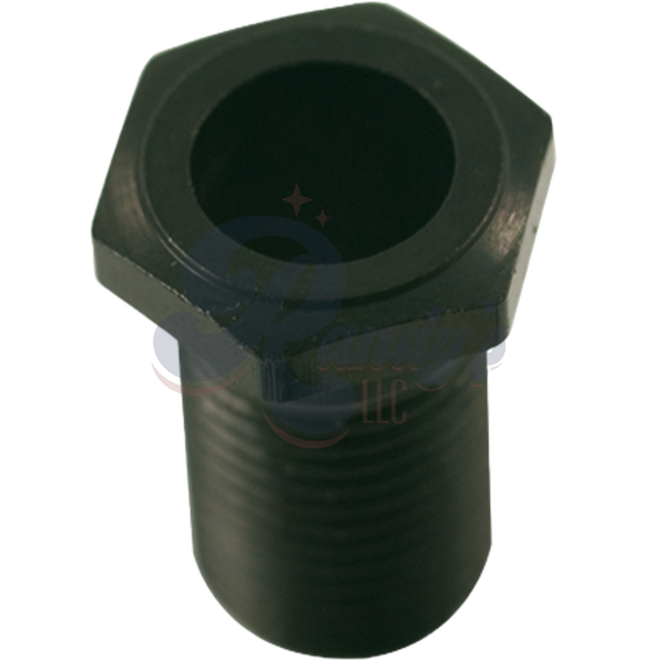 Kluson Replacement Threaded Hex Head Bushing For Contemporary Diecast Series Tuning Machines (Individual) - Fits GOTOH® & Grover® CLOSEOUT
